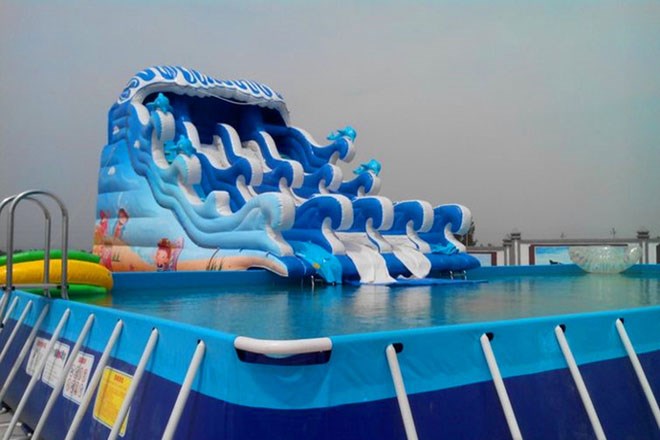 漳州大型充气游泳池